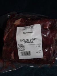 Round Roast (Organic & Grass-Fed Beef)