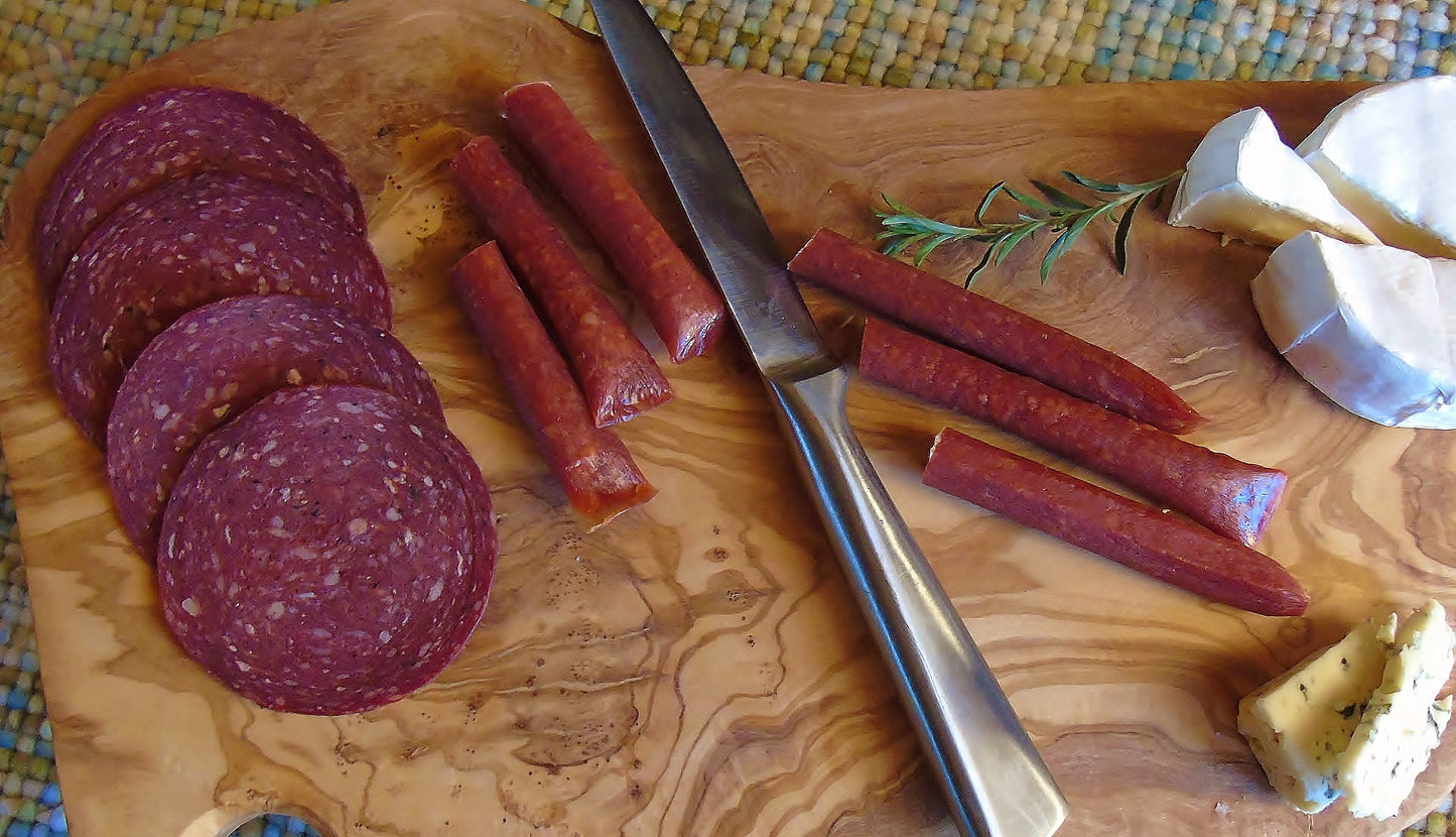 Thin-Sliced Summer Sausage (Organic & Grass-Fed Beef)