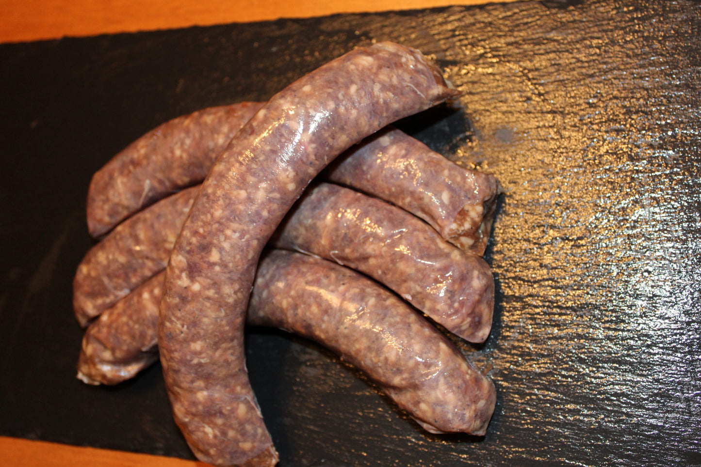 Garlic Farmer Sausage (Organic & Grass-Fed Beef)