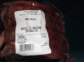 Rump Roast (Organic & Grass-Fed Beef)